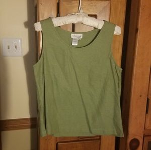 Coldwater Creek Linen Tank PS